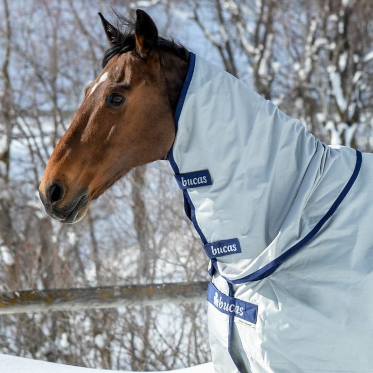 Kaptur Bucas Power Turnout Neck SIlver - Cavalo